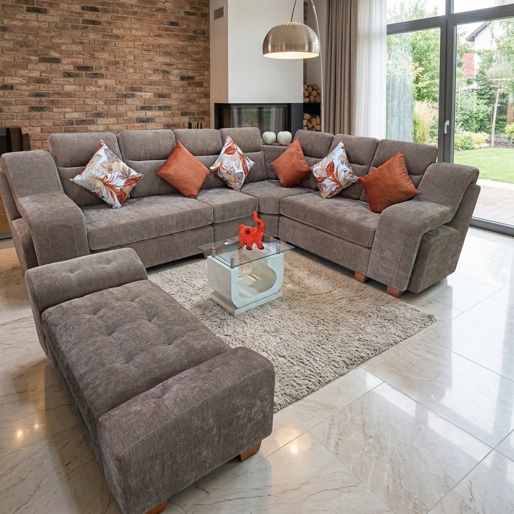 Mueble Seccional Esquinero Caballito De 7 Piensas