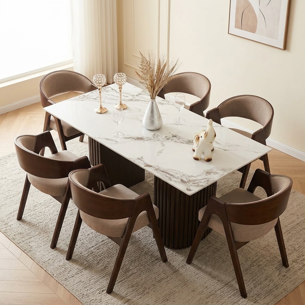 Juego De Comedor Moderno 6 Sillas