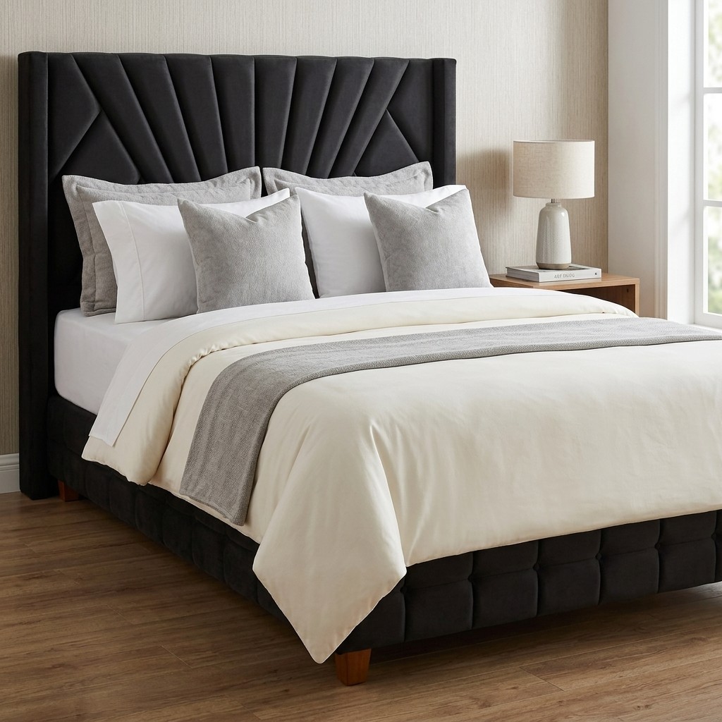 Cama Box Tarima 2 Plazas con Cabecera Imperial