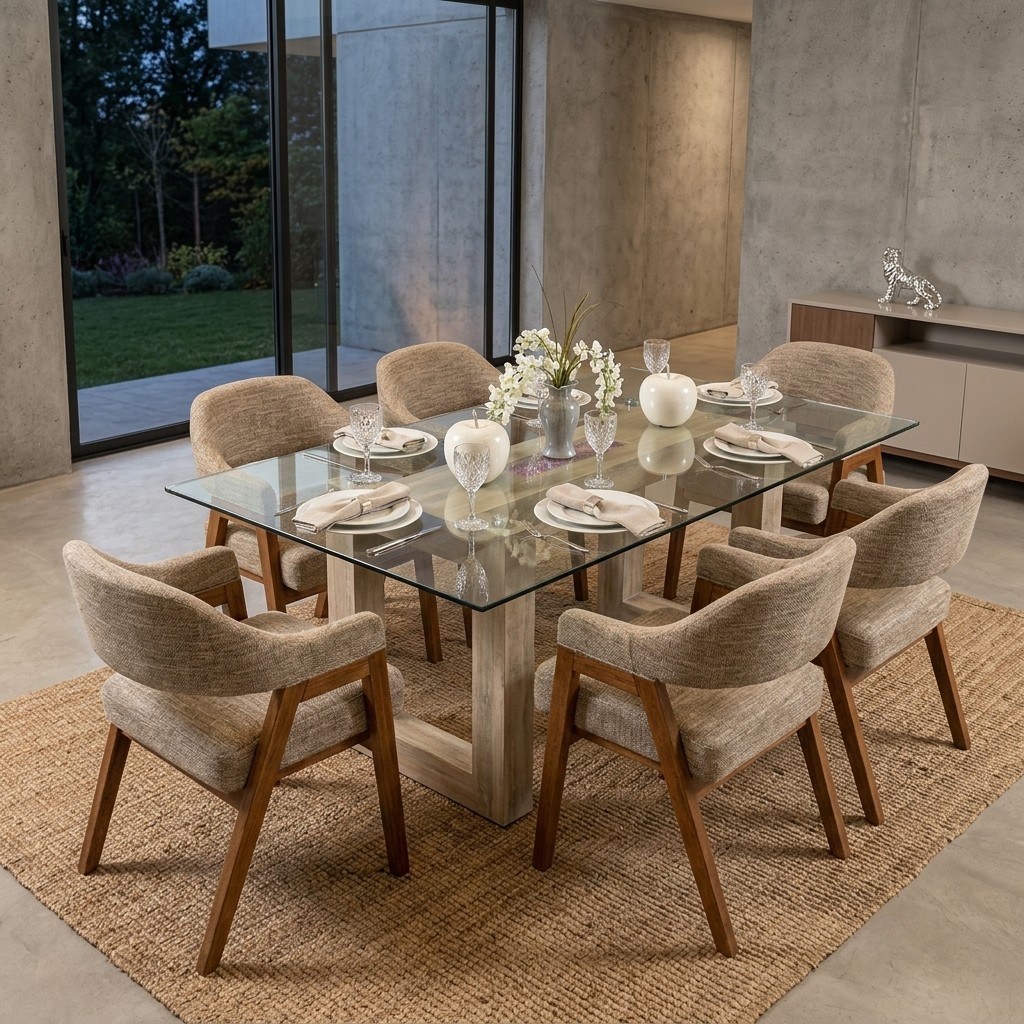 Juego de Comedor Andador 6 Sillas