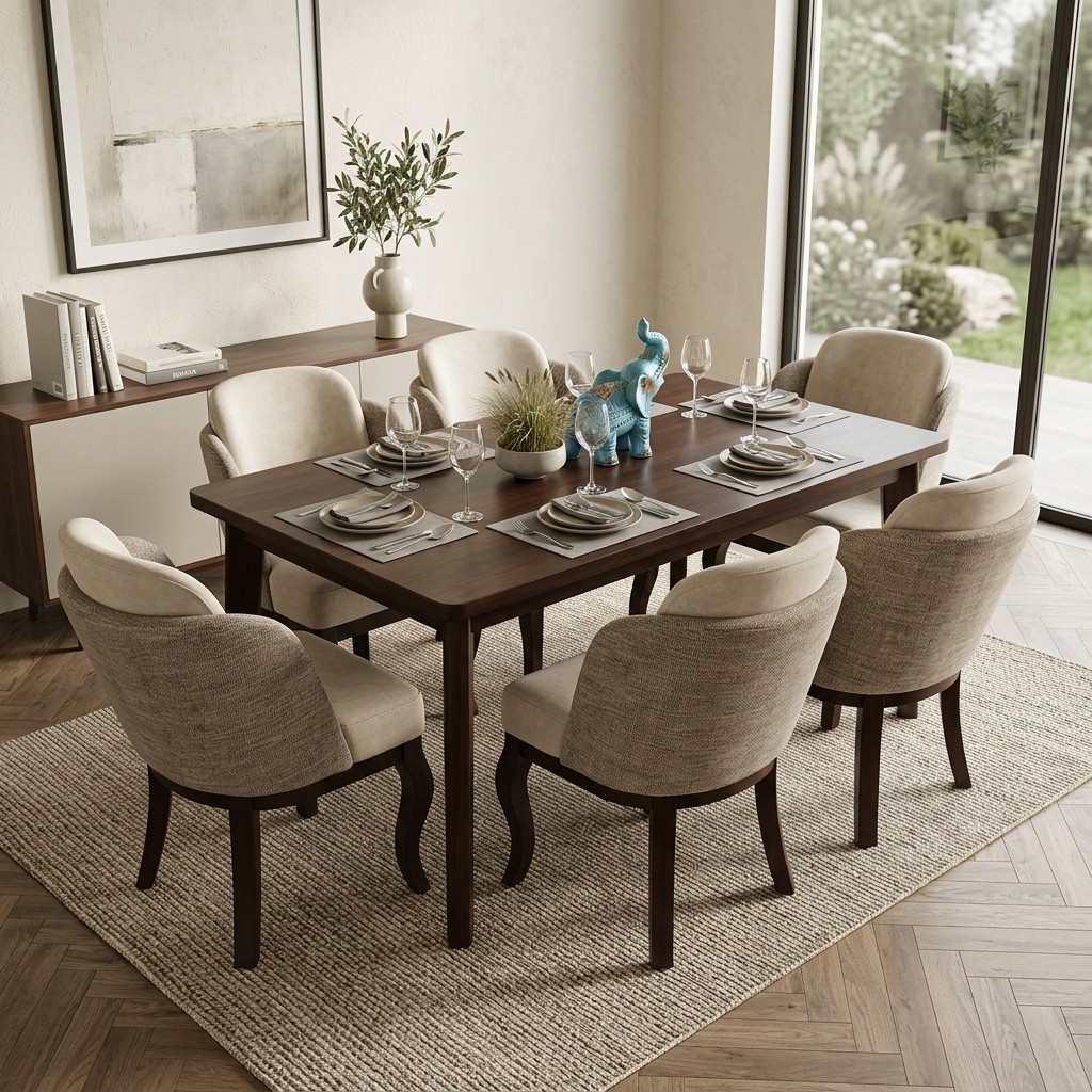 Juego de Comedor 6 Sillas Contemporáneo