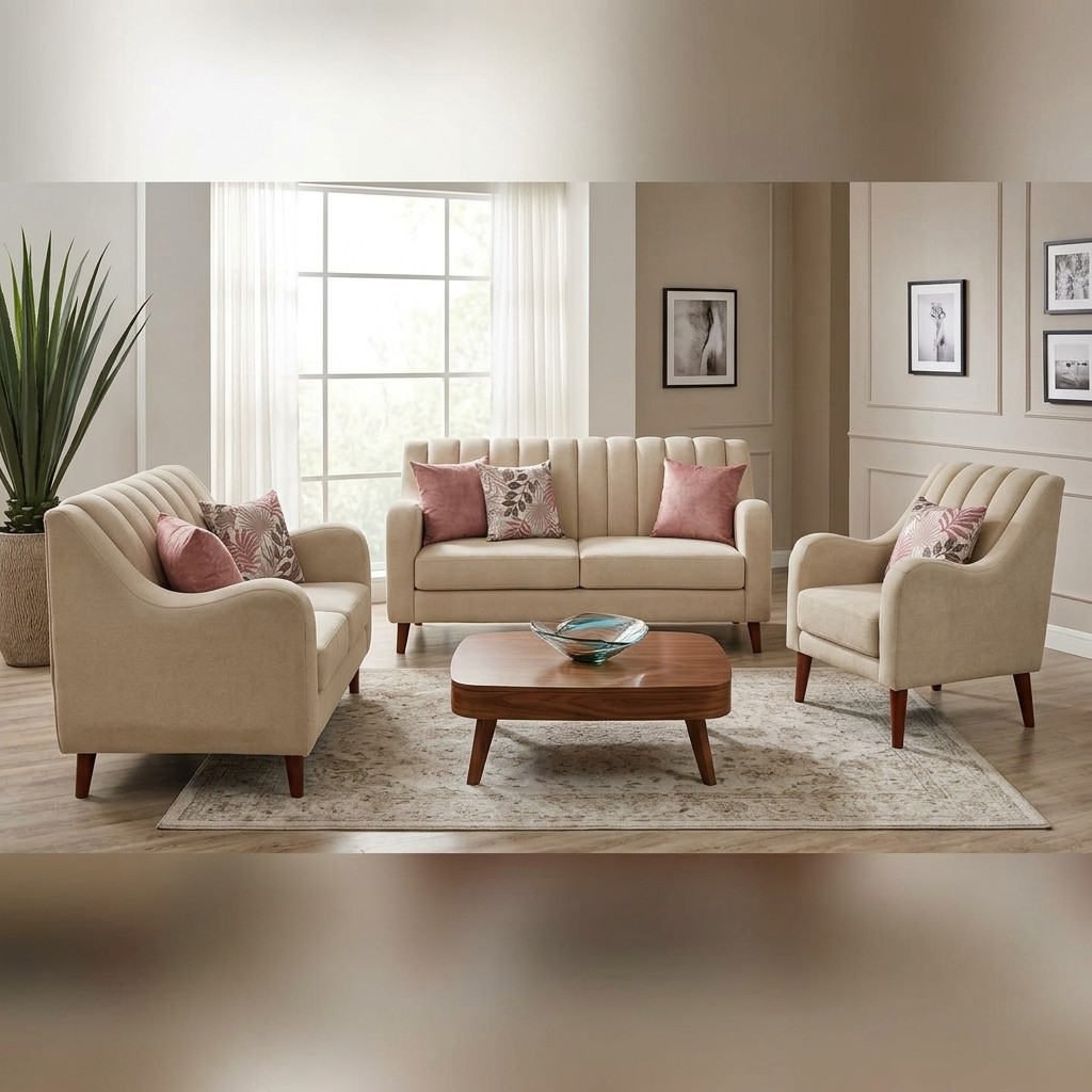 Sala Modelo Vintage Color Beigs