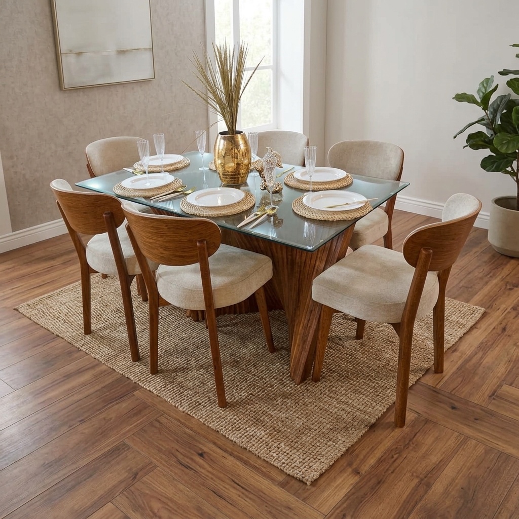 Juego De Comedor 6 Sillas