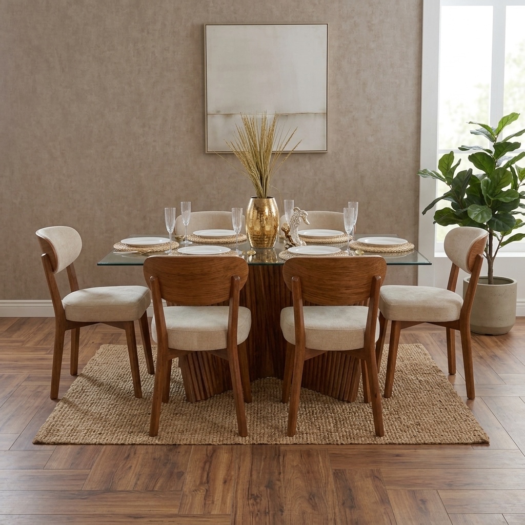 Juego De Comedor 6 Sillas